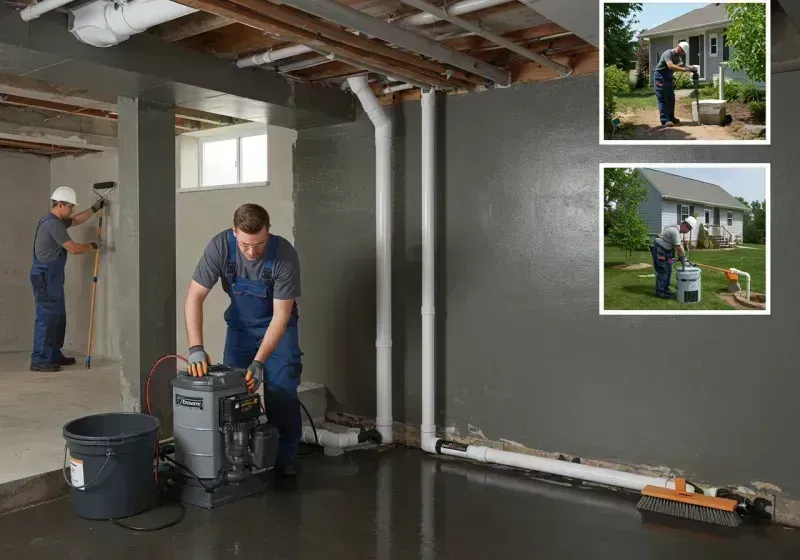 Basement Waterproofing and Flood Prevention process in Milton, VT